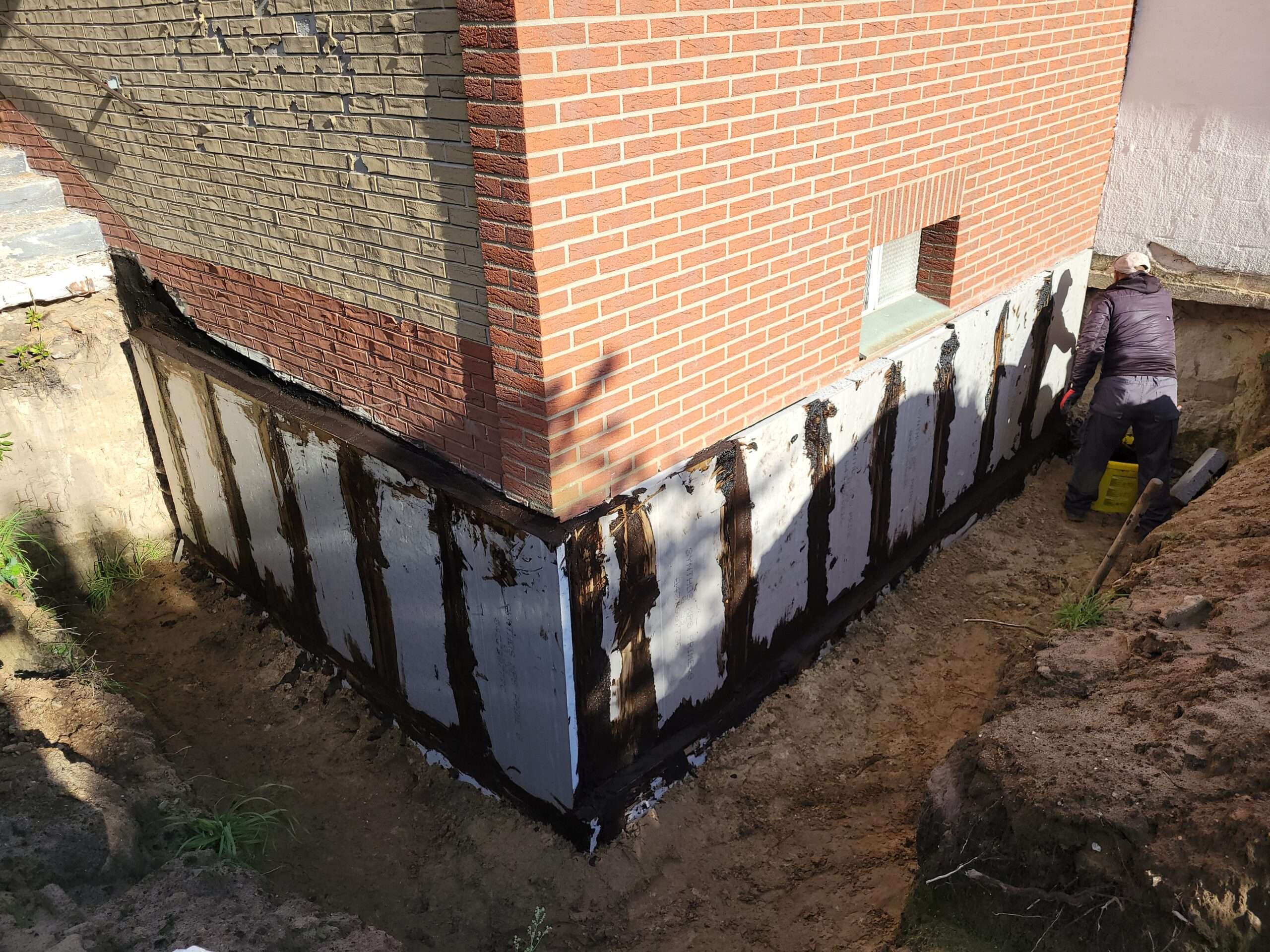 Kellerabdichtung Außenwand